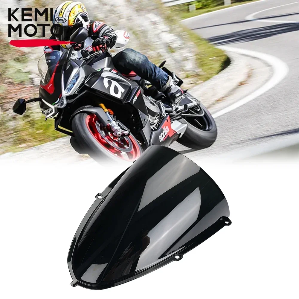 

Windshield For Aprilia RS660 2020-2022 Windscreen Motorcycle Front Wind Deflector Shield Screen Visor Accessories KEMiMOTO