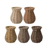 Rattan Vase Woven Vase Durability and Waterproof Home Table Dried Flower Decors 1