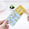 2PCS Women Men Business Credit Card Holder ID Card Holders Case Pouch PVC Cartoon Cute Travel Card Holder Cover Wallet Simple 3