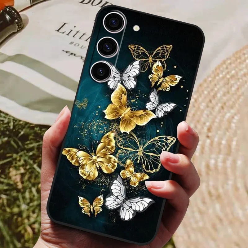 Sleek Black Soft Silicone Phone Case with Bumper Protection