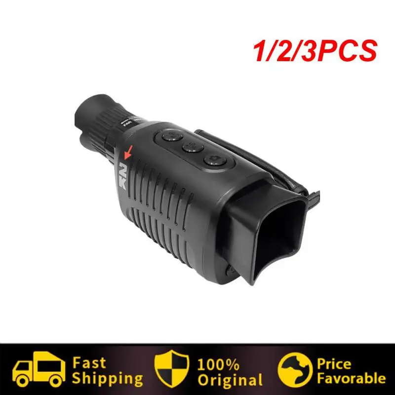

1/2/3PCS Monocular Night Device 1080P Infrared 5x Digital Zoom Hunting Telescope Outdoor Night Dual Use 100%
