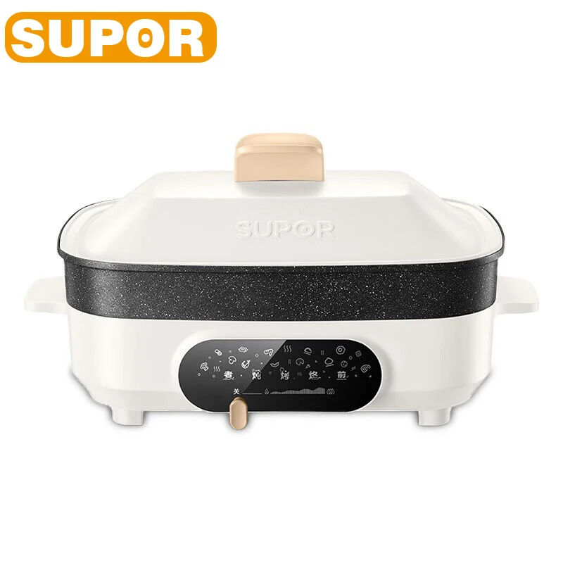 SUPOR 5.5L Electric Cooker Small Household Portable Large-capacity Electric Hot Pot 220V Multi-function Cooking Hot Pot