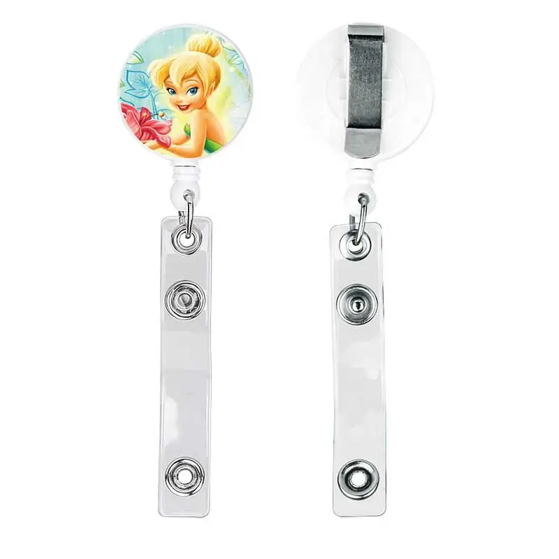 Disney Encanto Badge Reel Card Holder Retractable ID Card Badge Clip Office  Employee Nurse Supplies Name Tag Badge Reels - AliExpress