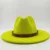 Fedora hat features men's hats ladies felt jazz ring buckle accessories Panama Fedora hats шляпаженская 14