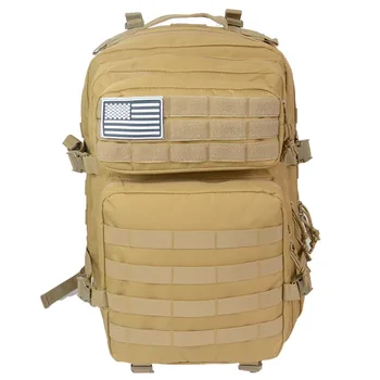 50 liters 900D Large capacity shoulder recreational cycling outdoor tactical backpack camouflage sports camping hiking backpack 4