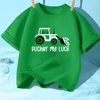 Who Need Luck When You're This Cute St. Patrick's Day Kids T-shirts Summer Short Sleeve Kids Tshirt Happy St Patricks Day Shirts 6