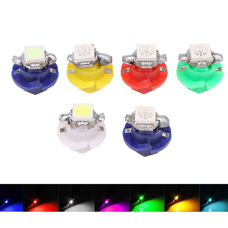 ڵ Ʈ    , ڵ  , B8.4 LED, T5, B8.4D, 5050, 1SMD,  ǥõ, 12V, 10 