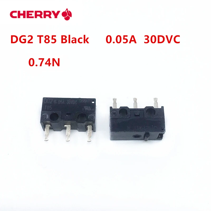 CHERRY ZF Serie Maus-Mikroschalter Original Neu Computer Schwarz Grau Punkt-Optionen Verfügbar mit Klickkraft 0,74N 1,47N 1,50N – Detail 2