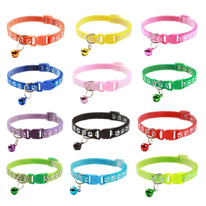 Cat Bell Print Collar 1