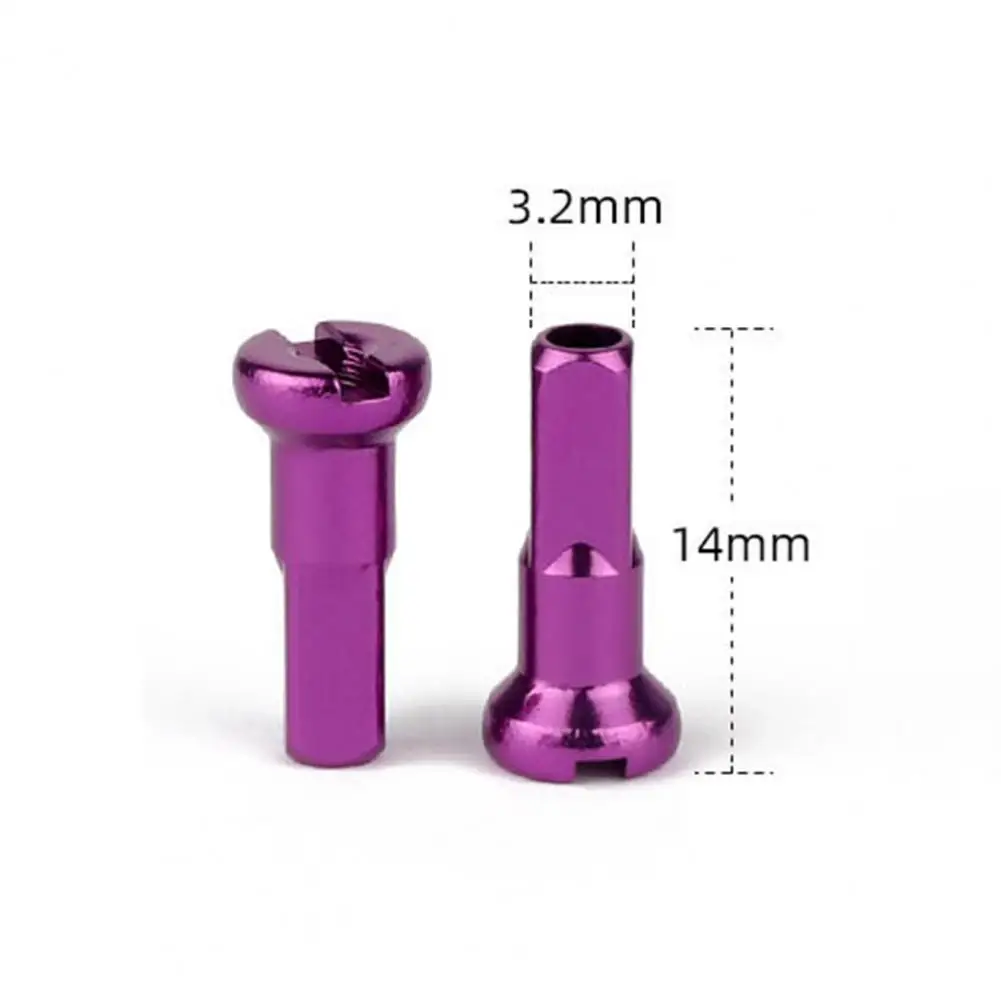 10Pcs Bicycle Spoke Cover Aluminum Alloy Spoke Nipples Easy Installation Bicycle Parts Sleeves For MTB Road Bikes