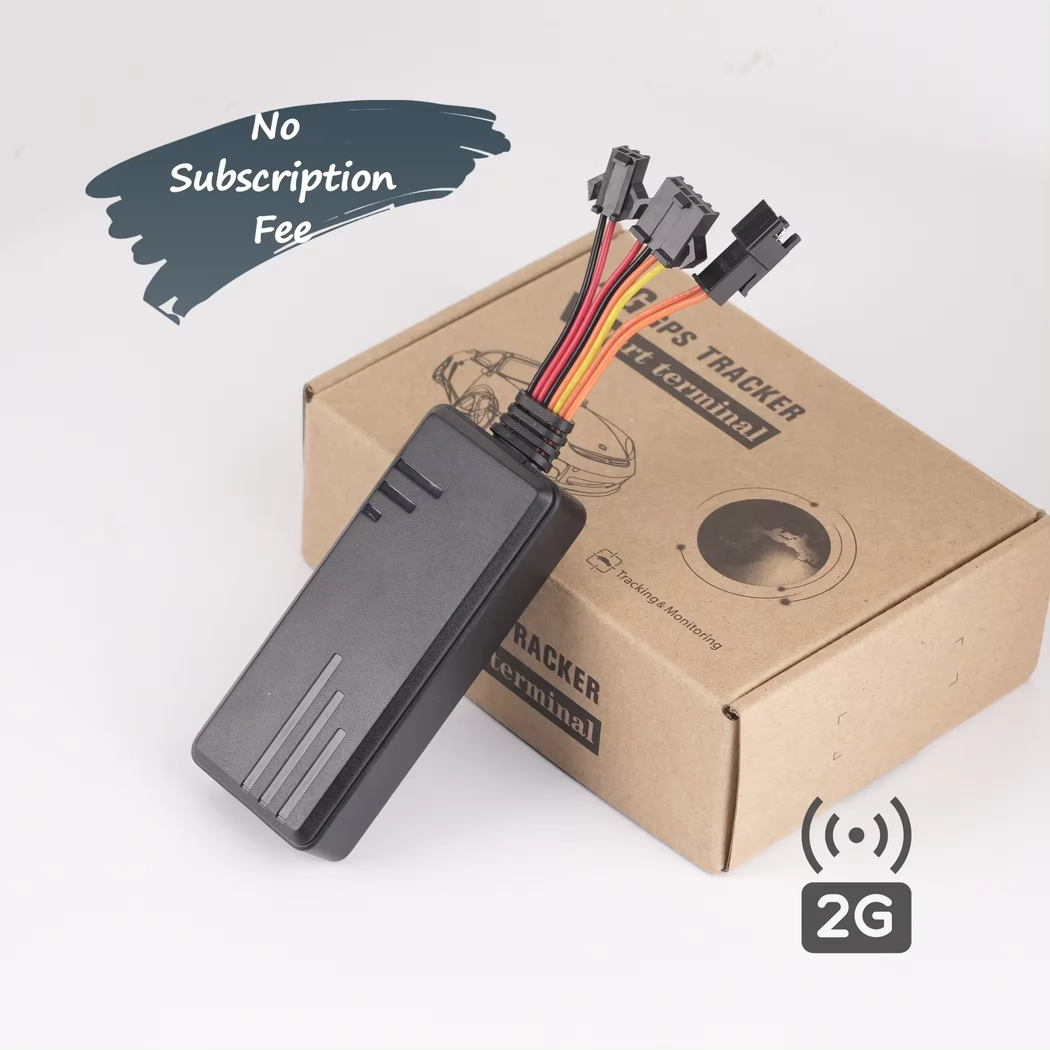 4G 2G 8-wire Car GPS Tracker for Car and Vehicle Tracking System With ACC Detection Cut Off Fuel Engine No Service Fee