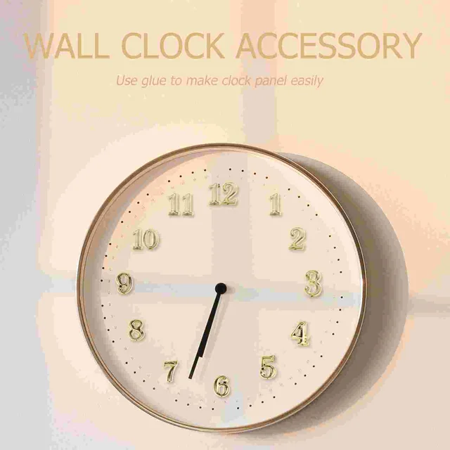 Óraszámok Számok Száma Mechanizmus Csere Római Szám Készlet Arany Numeralclocks Wallmotor Digitális Barkács Arab Kézműves Matricák - Image 4