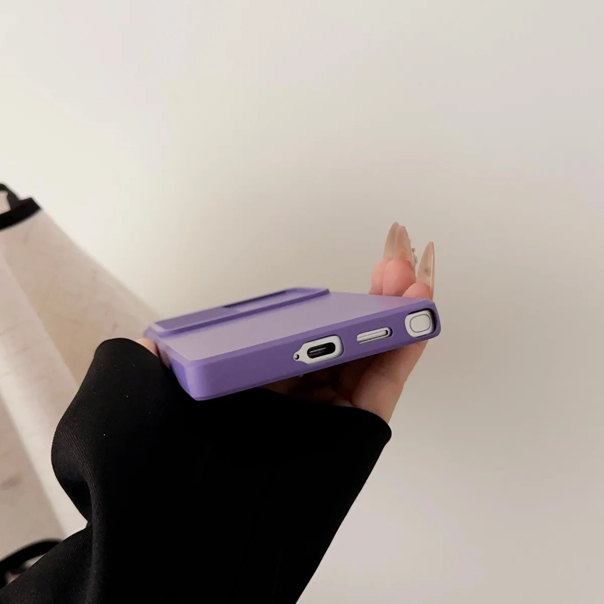 Luxury Slide Camera Soft Silicone Phone Case Cover
