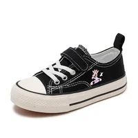 Girl Boys Kids disney Mickey Mouse Clubhouse High-top Low shoes Love Canvas Shoes Casual Cartoon comfort Children Print Shoes 70 6