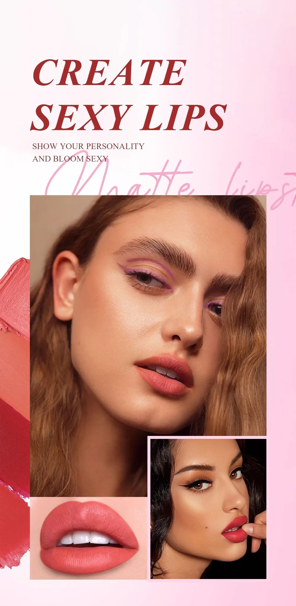 Long Lasting Metallic Lipstick Shiny Glitter Sparkling Lip Gloss_voghion.com