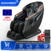 Massage Chair Full Body PU Leather Zero Gravity Massage Chair Heated Kneading Shiatsu 4d massage chair Holiday Gifts Armchair 1