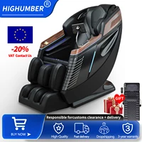 Massage Chair Full Body PU Leather Zero Gravity Massage Chair Heated Kneading Shiatsu 4d massage chair Holiday Gifts Armchair 1