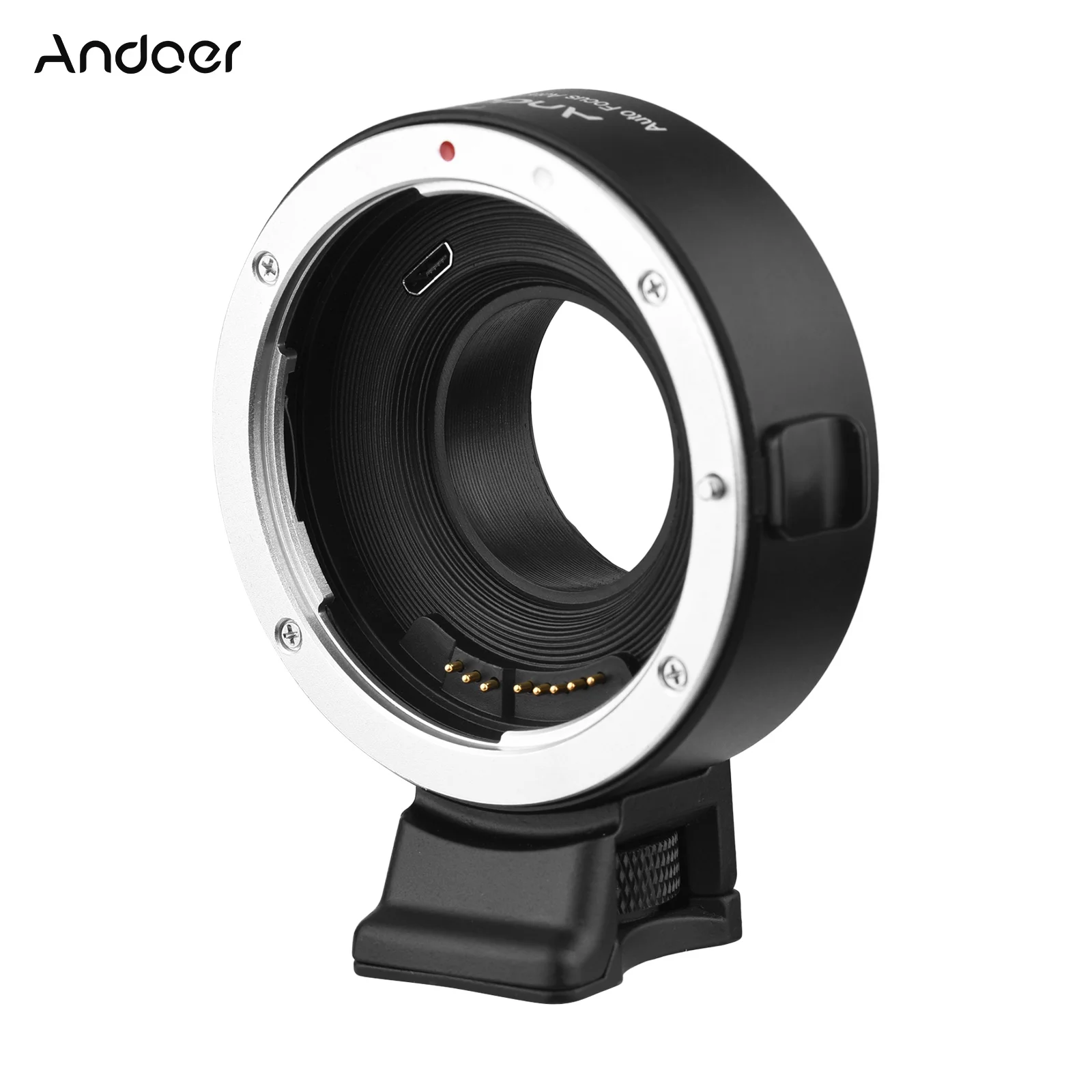 Andoer EFFX II Lens Mount Adapter Ring AF AntiShake with Tripod Mount