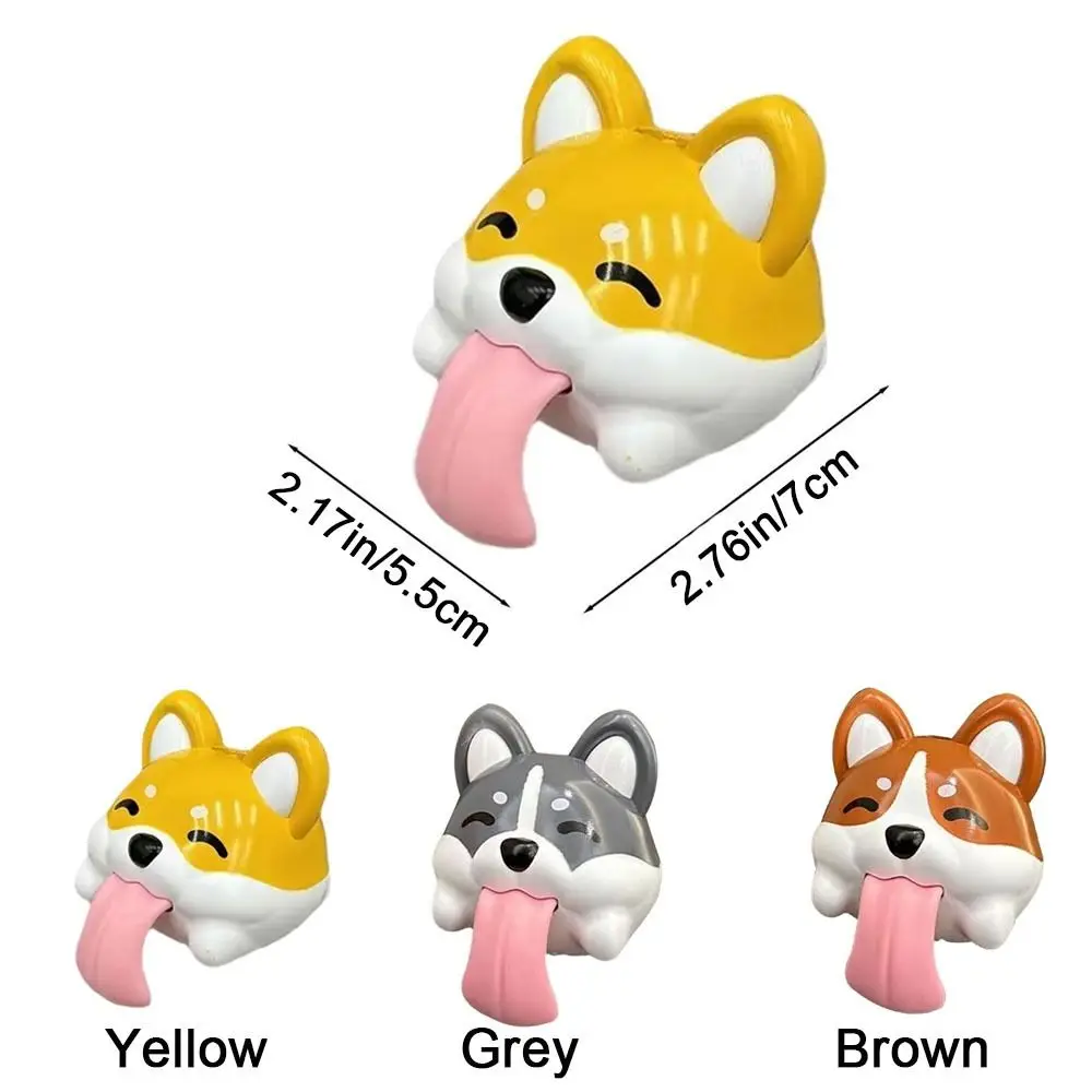 Cute Funny Dog Figure for Couples Dog-Shaped Pendant Decoration Indoor Outdoor Playful Statue Tabletop Figurine for Boyfriend
