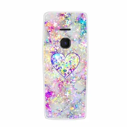 Clear Painted Silicone Protective Phone Case - Elegant Design & Durable Bumper Coque for Nokia 8210 4G (H10.CH.583)