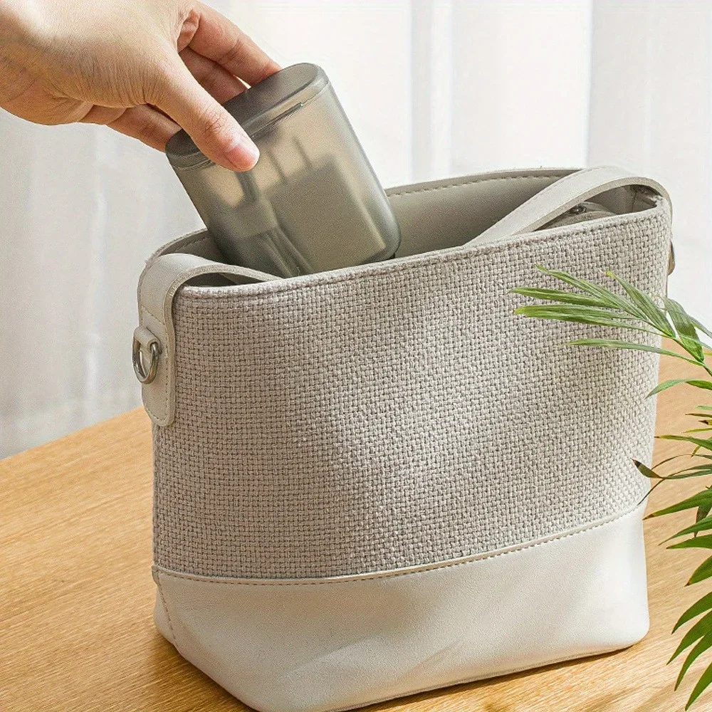 Portable Mobile Phone Data Cable Headphone Charger Storage Box Transparent Belt Cover Jewelry Miscellaneous Storage Organizer storage box self adhesive storage box transparent storage box