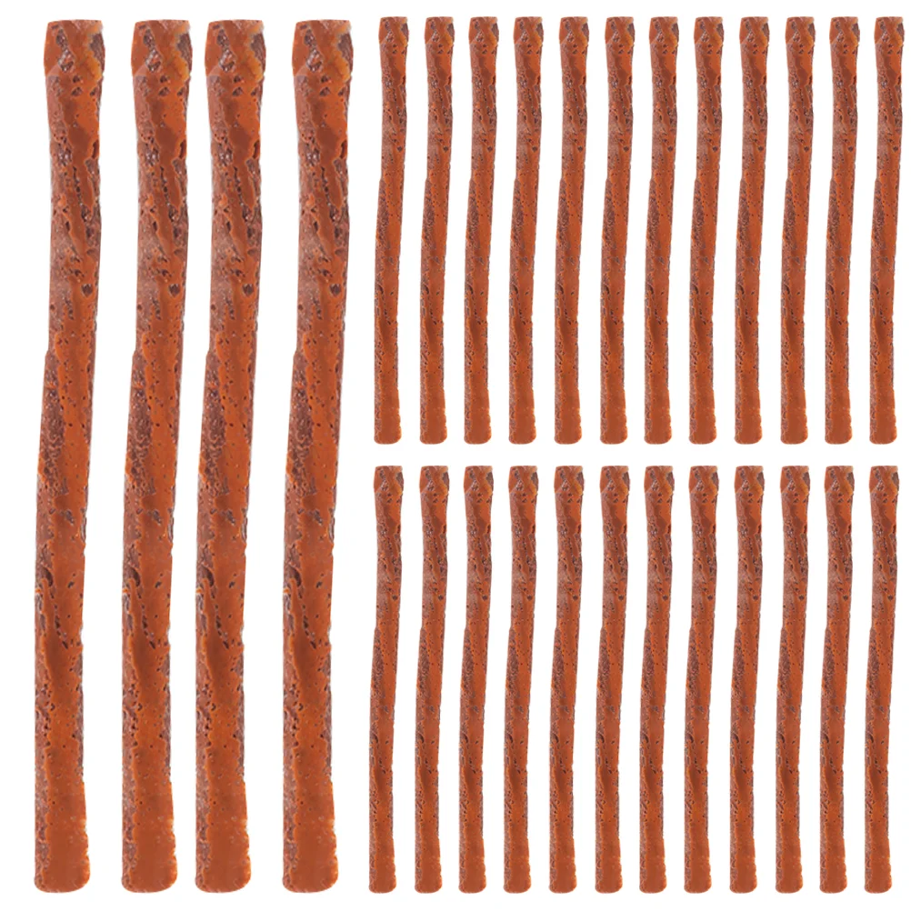 

50 Pcs Cycling Tire Plug Kit Tubeless Emergency Rubber Repair Bicycles Tool Professional Strip An Fittings