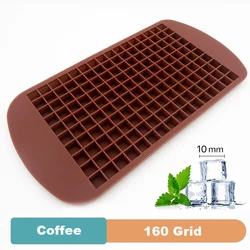 Jumbo Silicone Ice Cube Tray - 2PCS (160Grid-Coffee)