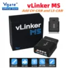 Vgate vLinker MS Upgrade ELM327 Bluetooth Support iOS/PC/Android Car Scanner OBD Auto Diagnostic Tool OBD 2 Scan PK ELM 327 V1 5 1