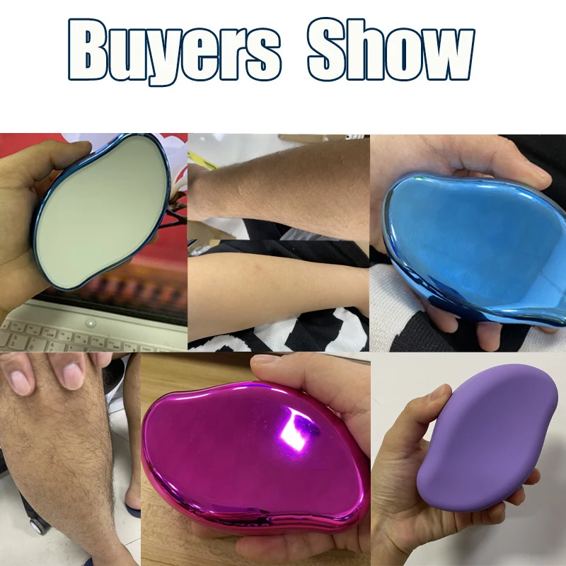 Nano Crystal Epilator Depilatory Gum Man Women's Hair Removal Eraser Painless Depil Hop Stone Hair Removal Body Exfoliating 2