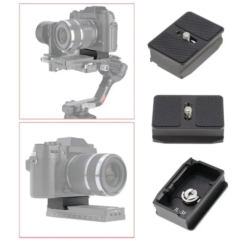 R53C Hochwertige obere Schnellwechselplatte für RS4pro-Kameras, solide Konstruktion – Detail 10