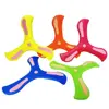 Plastic Children Boomerang Interactive Soft Three-leaf Cross Flying Disc Children Toy Sports Spinner Three-Bladed Outdoor Toys 4