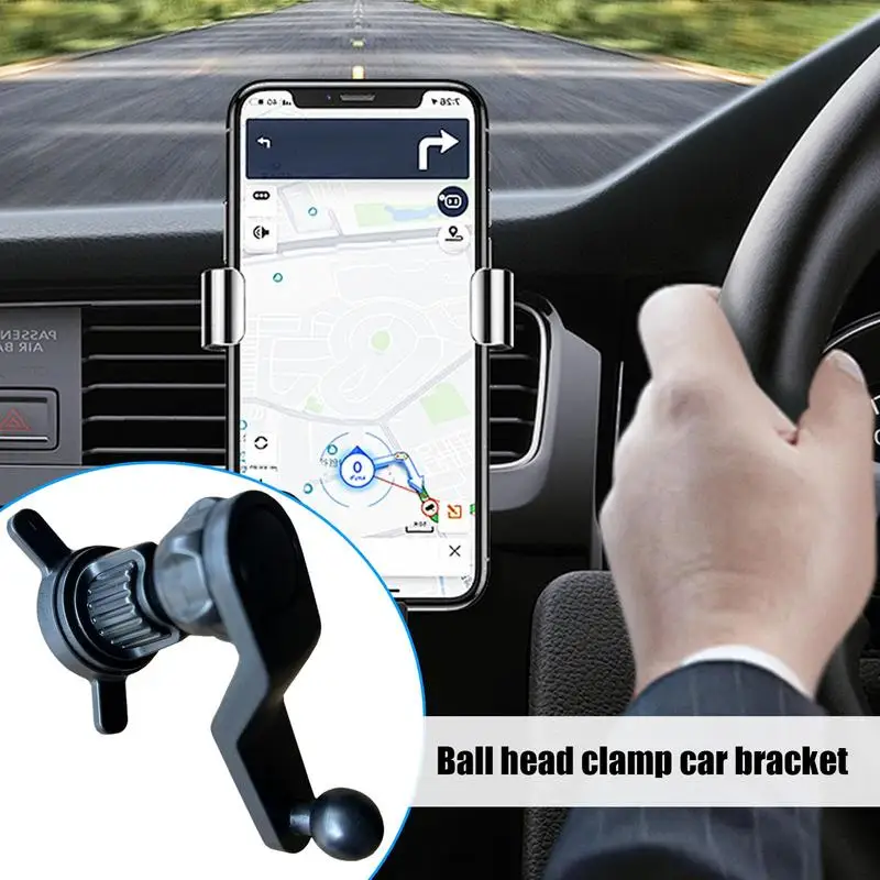 

Air Vent Clip For Car Mount Ball Joint Air Vent Clip Air Outlet Hook Lock Replacement Stable Car Phone Mount Air Vent Holder