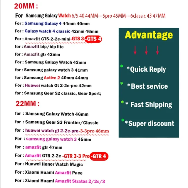 Pulseira de Relógio Elegância e Conforto para Vários Modelos