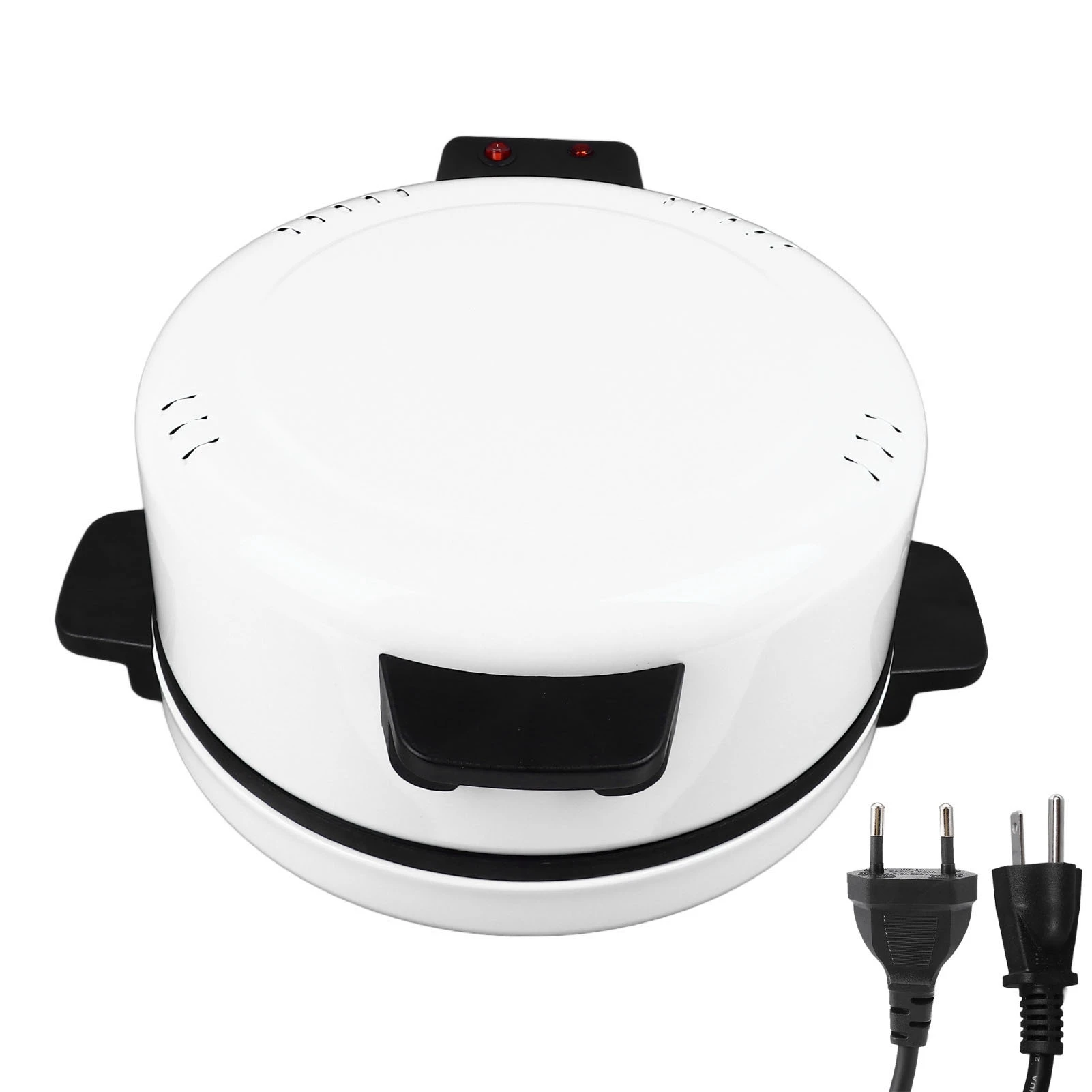 Macchina per pizzas da 12 pollici 2000W Forno per pizza elettrico per esterni per interni portatile da 12 pollici Macchina per pizza da banco per bistecche Tostapane