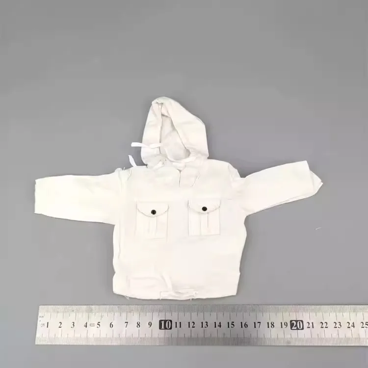 Grandi Vendite 1/6 Dml Us. Soldato Esercito Sigillo Bambola Figura Bianco Neve Felpa Con Cappuccio Cappotto Top Giocattoli Modello Per 12 "Action Figu