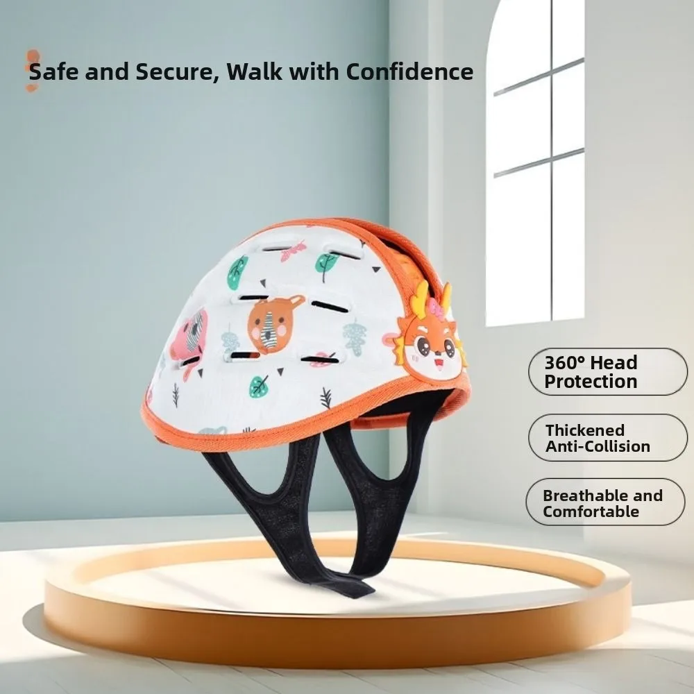 Breathable Toddler Safety Helmet Adjustable Anti-Collision Infant Head Cushion Comfortable To Wear Anti-Fall Baby Safety Hat