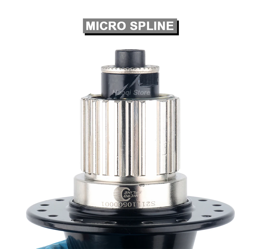 NOVATEC Micro Spline Hub 32 Löcher MTB MS Würfel Achse Boost 12S Mountainbike MS Naben für Shimano M6100 m7100 M8100 12S – Detail 2