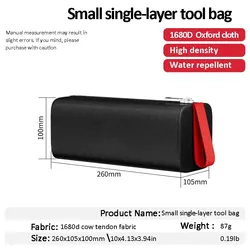 Portable Oxford Cloth Tool Bag for Professional and Home Use (DHGD431)