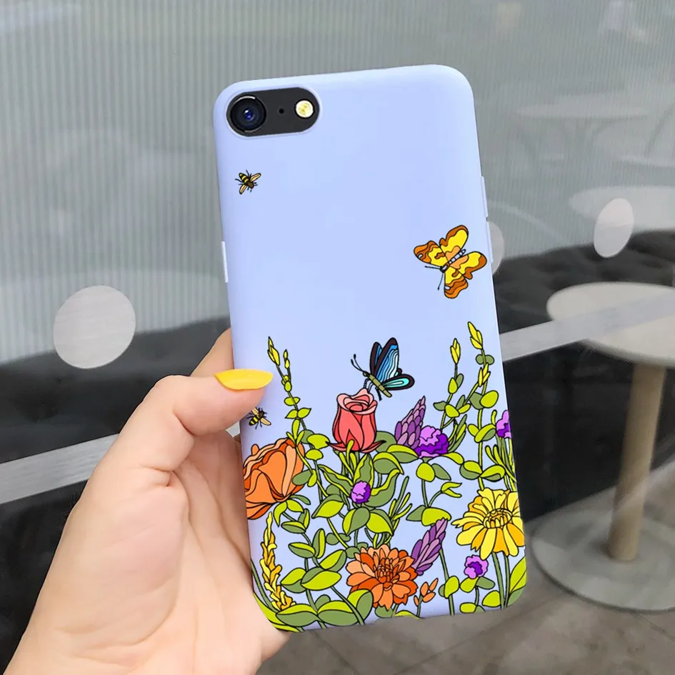 Soft Silicone Slim Cartoon Fashion Back Cover