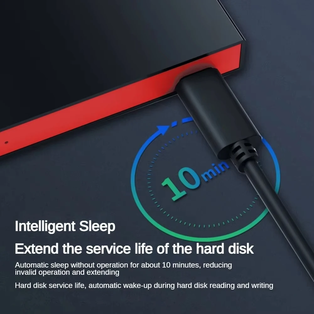 SSK HDD Enclosure 2.5 SATA to USB 3.0 Adapter Aluminum Hard Drive Case 5Gbps HDD Hard Drive Enclosure Support UASP PC Laptop