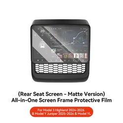 Enhanced Rear Center Console Air Outlet Dust Cover - Juniper Finish, Sleek Car Styling Accessory (Add protective film)