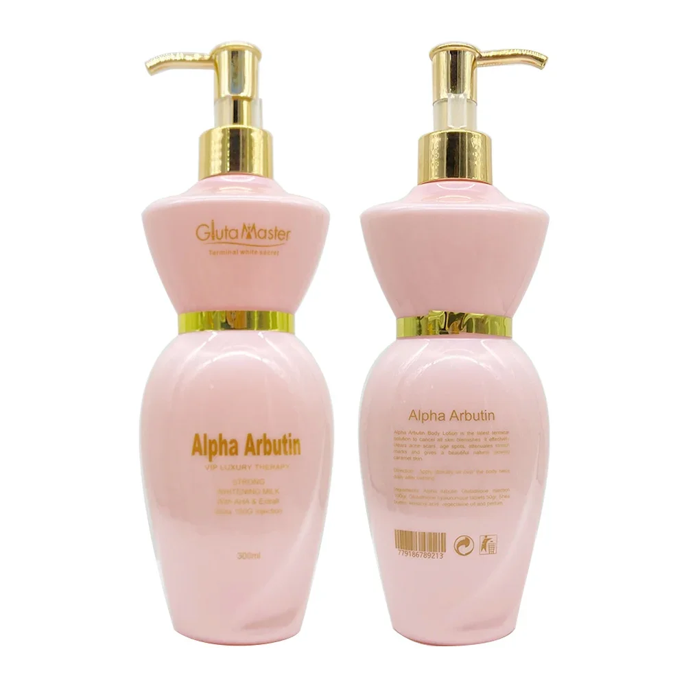 Gluta Master Alpha Arbutin Body Lotion 300ml for Women Skin Beauty Skin Care Moisturizers with Alpha Arbutin Vitamin C 6