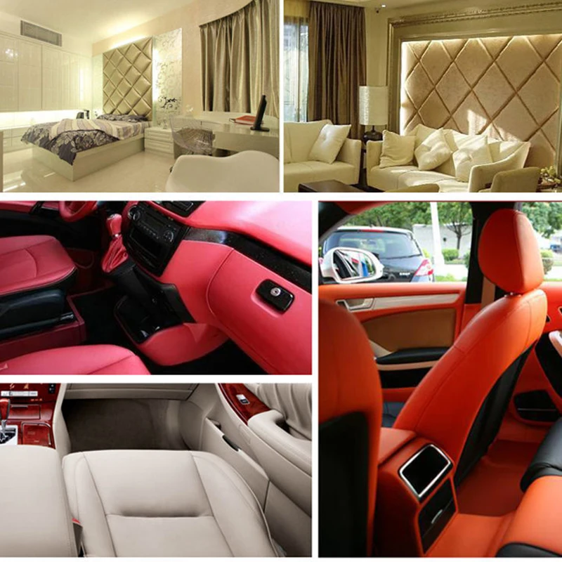 자체 접착식 PU 가죽 패치, 소파 수리, 인조 인조 가죽 원단, 테이블 의자 스티커