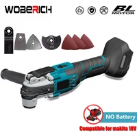 Brushless Electric Cordless Oscillating Multitools Machine Multi-function Trimmer Saw Renovator Power Multi-Tool for Makita 18V 1