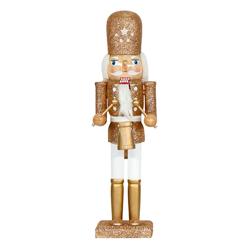 

Рождественский декоративный гайковерт, праздничный коллекционный гайковерт, фигурки, деревянный гайковерт, рождественские украшения для стола, спальни