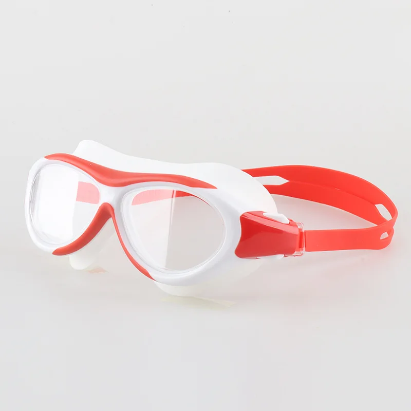 Children's Large Frame Swimming Goggles Waterproof and Anti-fog High-definition Swimming Goggles Spot