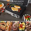 Tqh Automatic Fried Steak Electromechanical Oven Sandwich Panini Breakfast Machine Grilled Steak Machine Electric Frying Pan 6