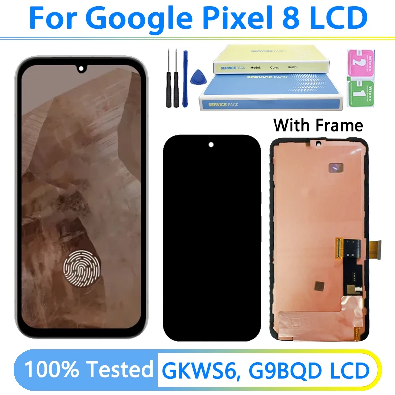 Vikye Pour Pixel 8 Pro 6,7 Pouces De Remplacement D'écran, Remplacement