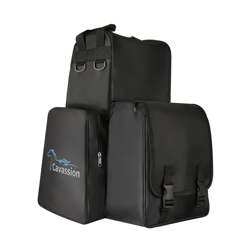 Oxford 700D Fabric Equestrian Bag helmet gloves whips long boots seperate bags equine equipment horse riding bag