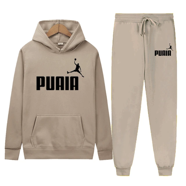 2023 Men's PUAIA Printed Sets Hoodies+Pants Autumn and Winter Sport Suits  Casual Sweatshirts Tracksuit Sportswear - AliExpress